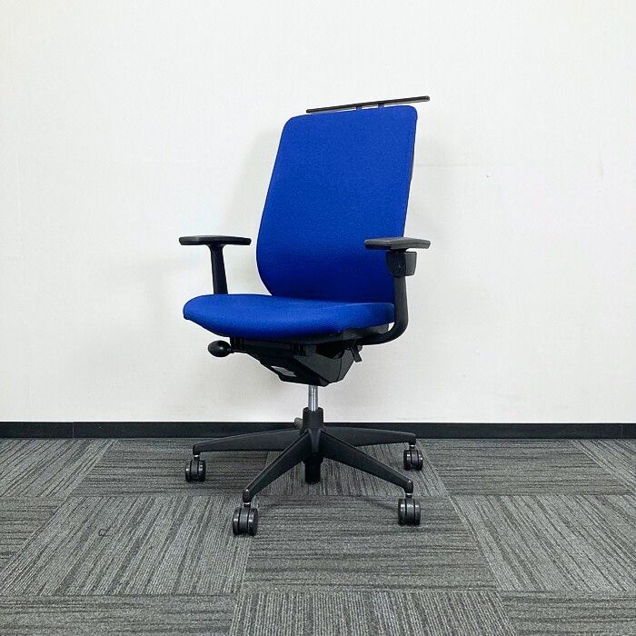 Steelcase Reply ハイバック 可動肘 ランバーサポート ブラック 