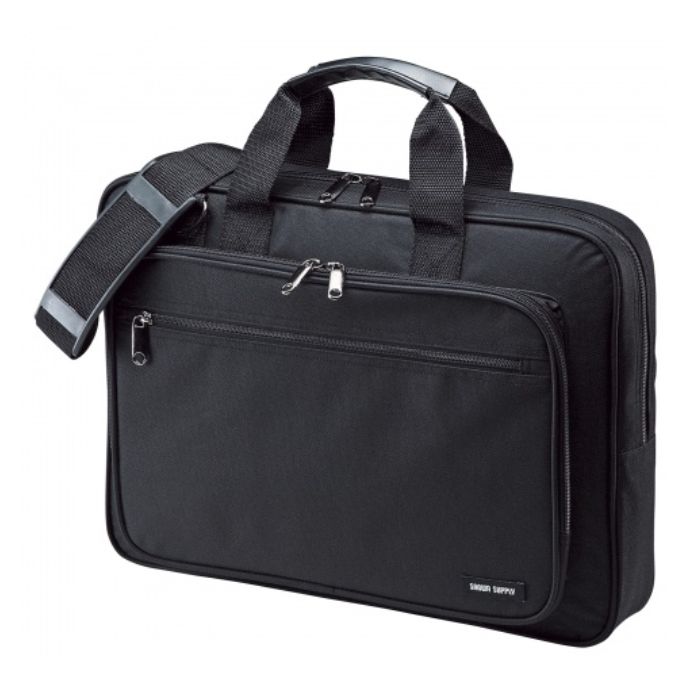 【新品】サンワサプライ PCキャリングバッグ（16インチワイド・ブラック） BAG-U52BK3 ※送料無料