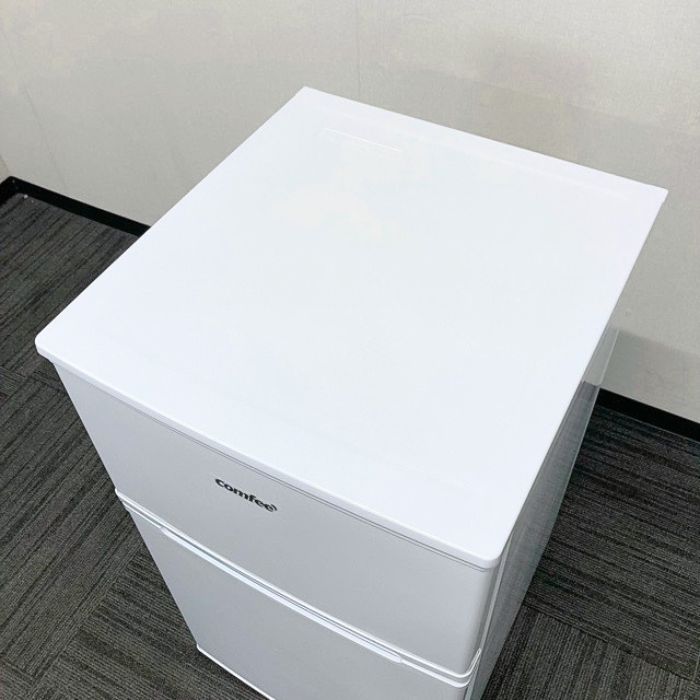 COMFEE' 2ドア冷蔵庫 RCT90WH/E 全定格内容積：90L ホワイト 2022年製