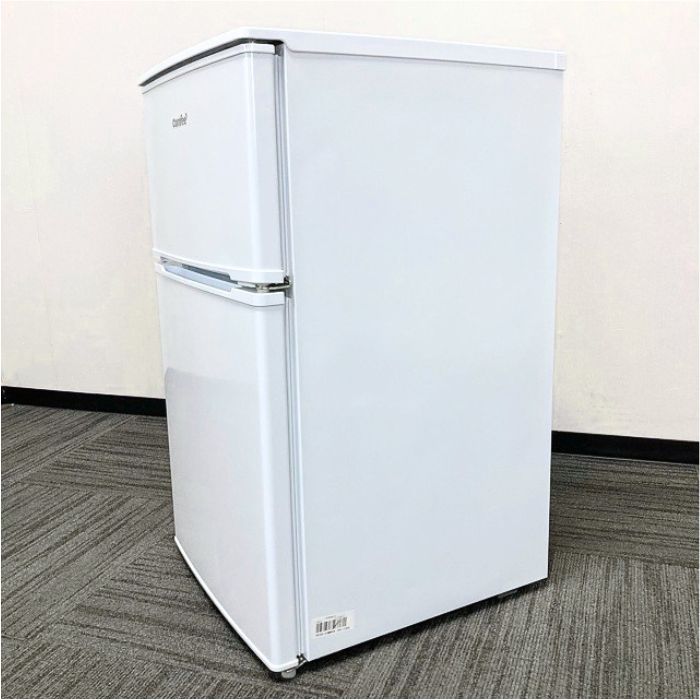 COMFEE' 2ドア冷蔵庫 RCT90WH/E 全定格内容積：90L ホワイト 2022年製
