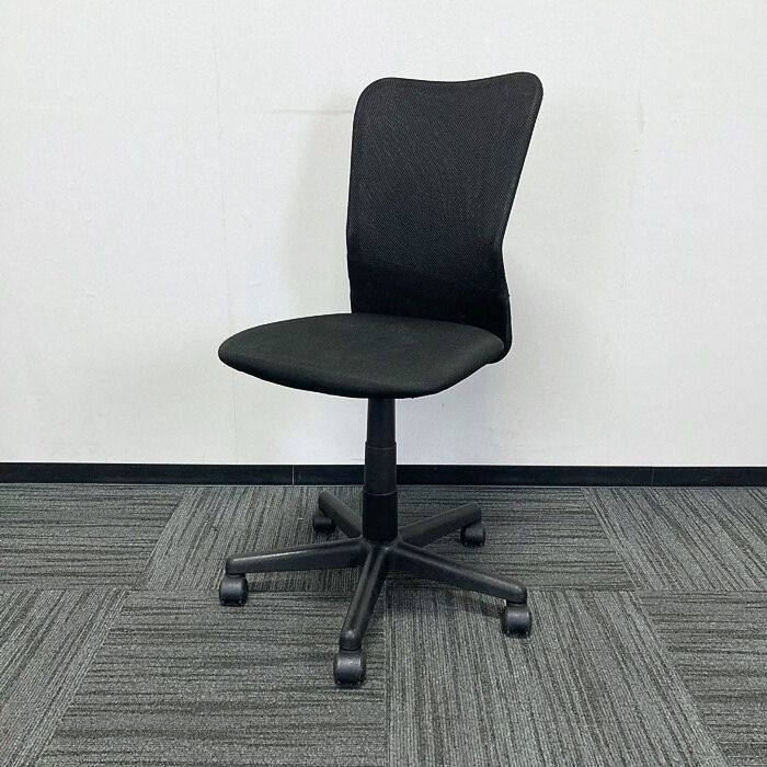 サンワサプライ オフィスチェア SNC-NT18 ブラック 中古